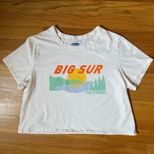 Super Soft, Everyday Big Sur Crop Top